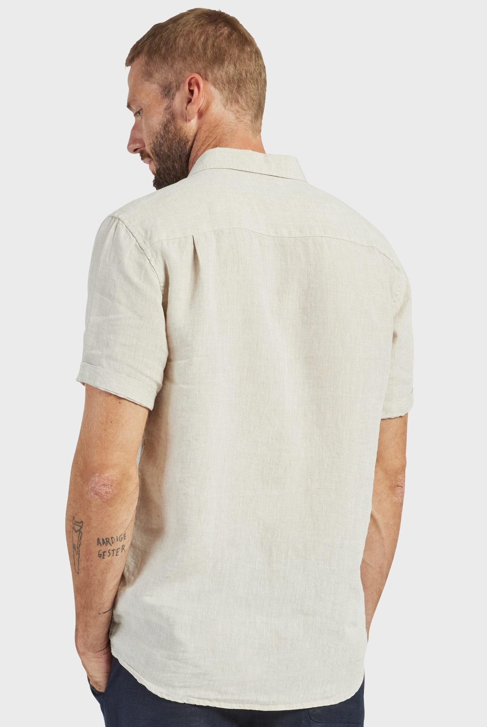 Hampton Linen S/S Shirt - Image 5