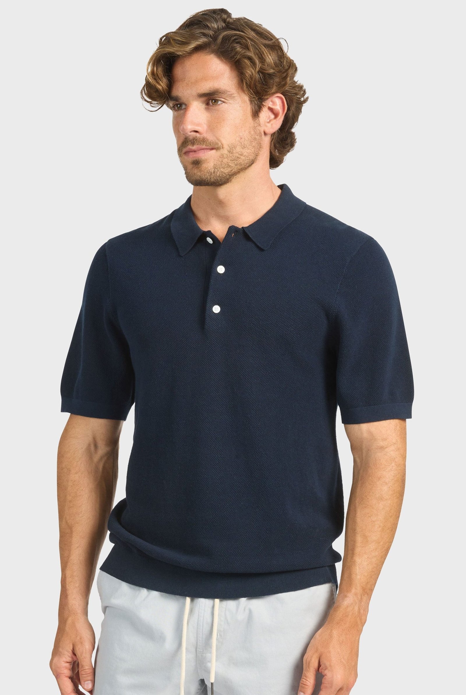 Riley Knit Polo - Image 4