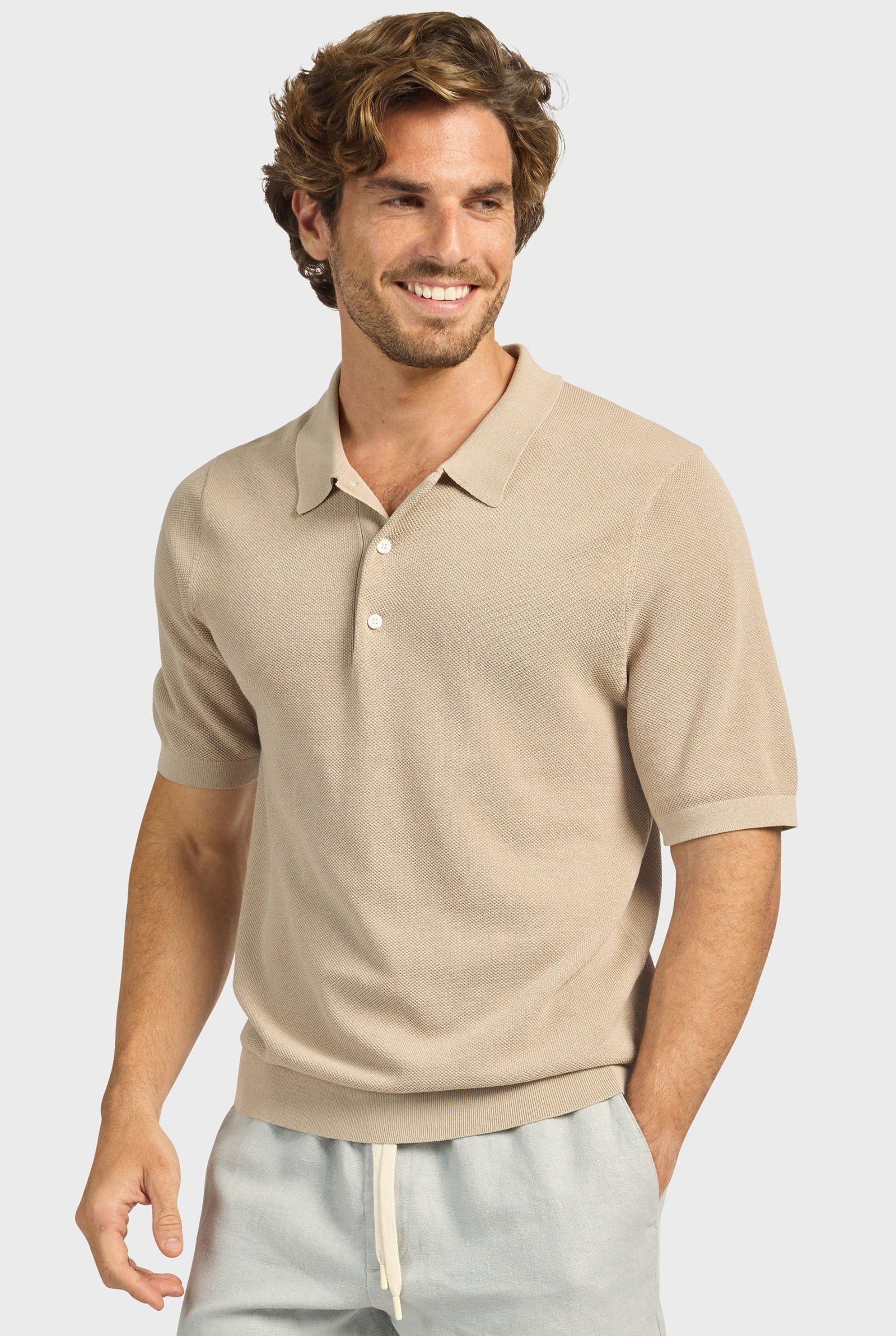 Riley Knit Polo - Image 4