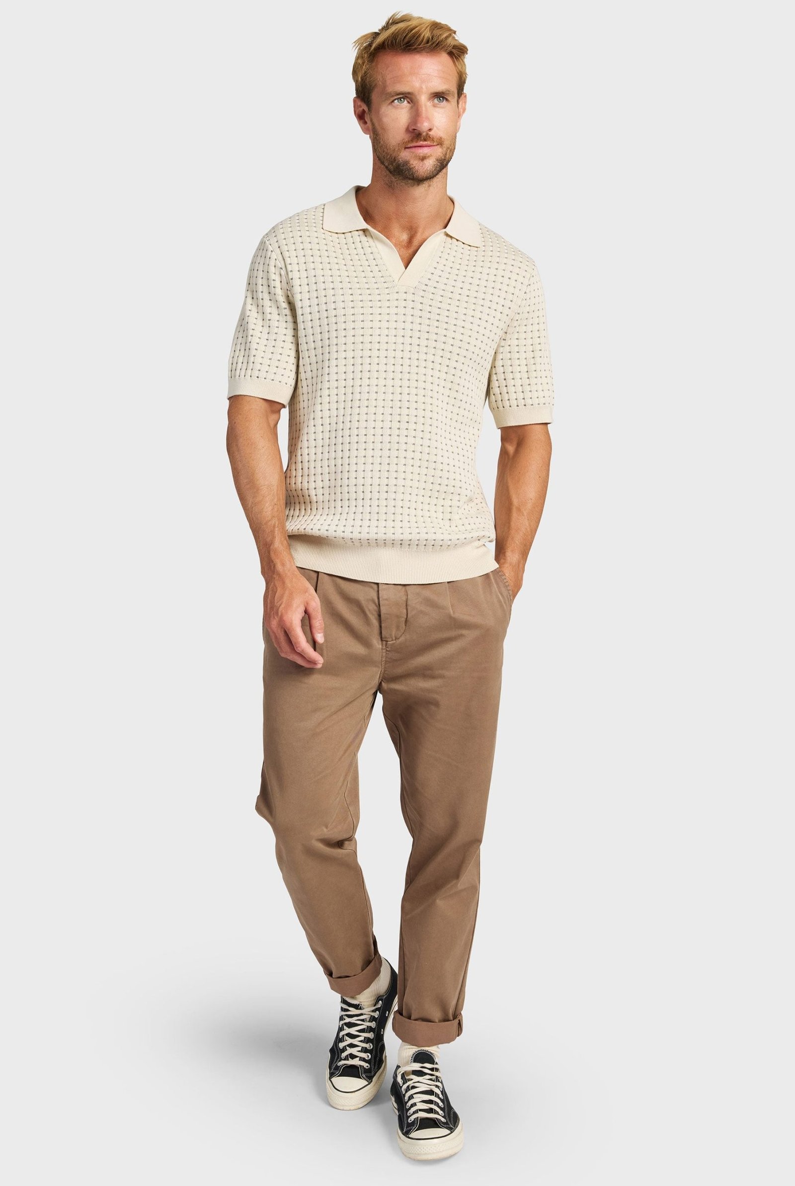 Sanders Knit Polo - Image 3