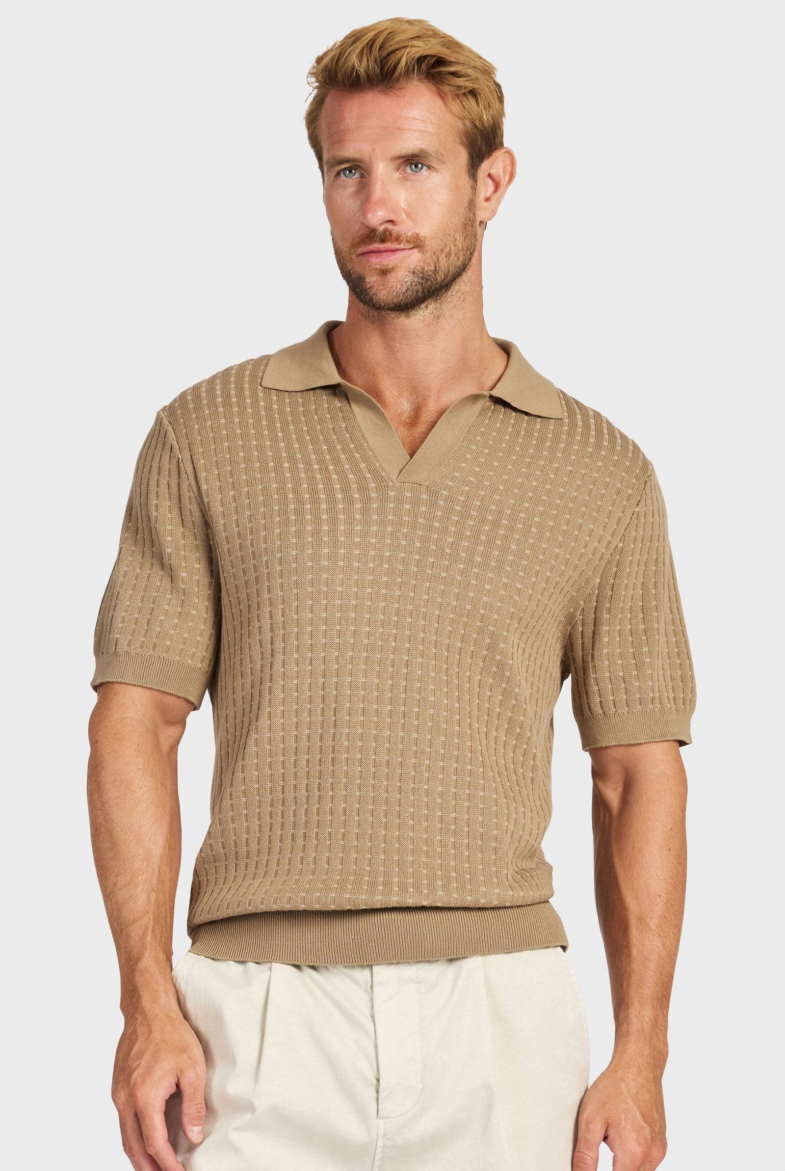 Sanders Knit Polo - Image 3