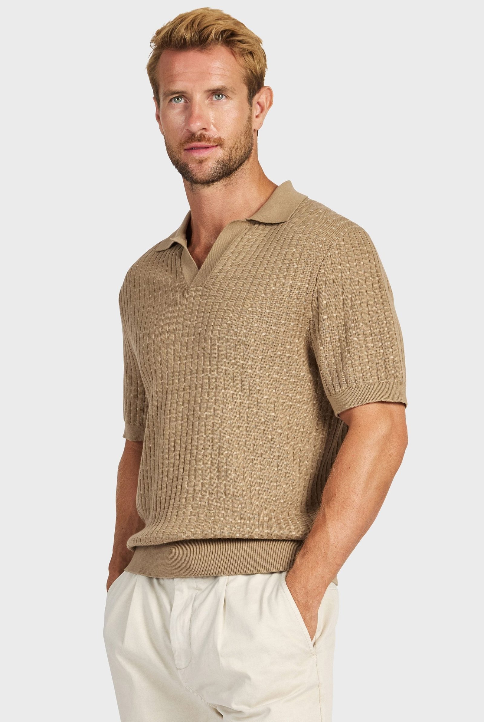Sanders Knit Polo - Image 4